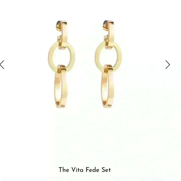 Vite Fed Jewelry - Vite Fed modular earrings that can be worn many different ways! Never worn.